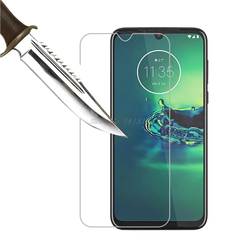 2 шт. для Motorola Moto G8 Plus Защитная пленка для экрана 9H 2.5D Премиум Закаленное стекло пленка для телефона для Motorola Moto G8 Plus Передняя пленка