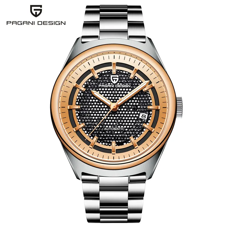 Relojes hombre, горячая распродажа, PAGANI дизайнерские Брендовые мужские роскошные механические часы из нержавеющей стали, водонепроницаемые военные часы horloges для мужчин - Цвет: 4
