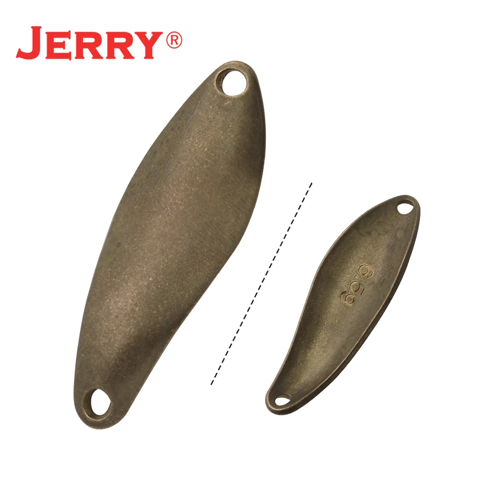 Jerry Kuyu SPOON 6g 45mm Unpainted Spoon Bait Copper Blank Metal Fishing  Lures For Trout Pike Perch Salmon - AliExpress