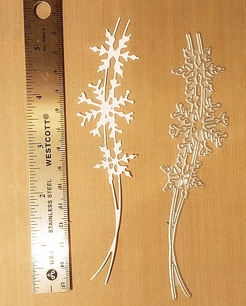 

142x37mm Snowflake Chain Die Christmas Scrapbook Craft Dies Metal Cutting Die 3D Stamp DIY Scrapbooking Card Making Photo Decor