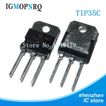 

10PCS TIP35C TIP35 25A 100V TO-3P Power amplifier tube IC