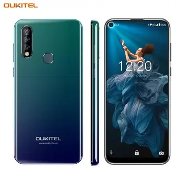 Перейти на Алиэкспресс и купить OUKITEL C17 Pro 6,35 дюймэкран с глухим отверстием для мобильного телефона Android 9,0 MTK6763 Восьмиядерный 4G + 64GB двойной 4G LTE Тройная камера смартфон