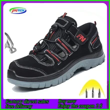 Летняя дышащая и дезодорант рабочие сандалии; Рабочая обувь анти-прокол безопасная обувь нескользящие нерушимой Для мужчин сапоги