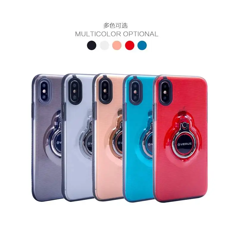 Чехол для iphone X простой модный круглый чехол-подставка из силикагеля 6 S 7 8 Plus чехол