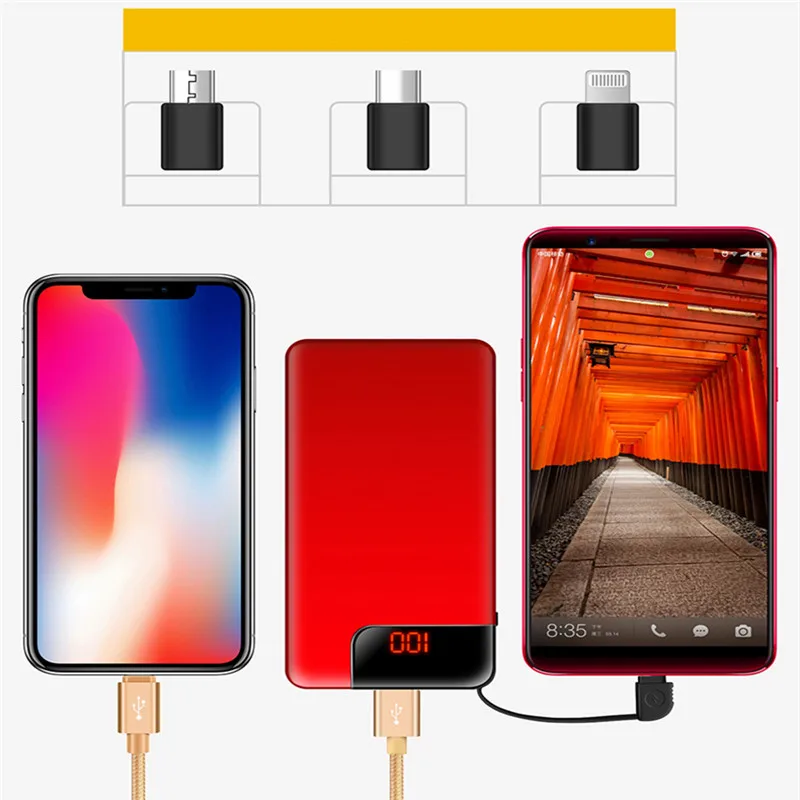 Power Bank 10000 MAh Waterproof Portable USB for All Smart Xiaomi IPhone Phone Battery Powerbank Fast Charging External Battery Power Bank 10000 MAh Waterproof Portable USB for All Smart Xiaomi IPhone Phone Battery Powerbank Fast Charging External Battery