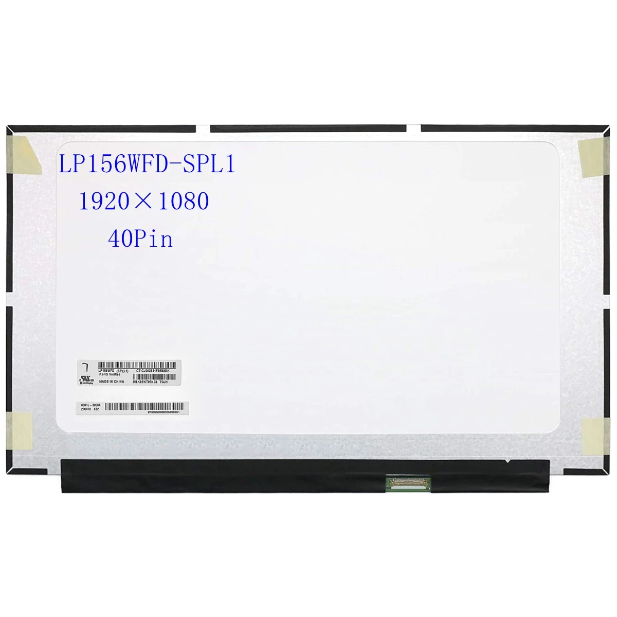 15 6 &quotтонкий LP156WFD-SPL1 LP156WFD-(SP)(L1) светодиодный ЖК-сенсорный экран IPS Full-HD 1920*1080 EDP