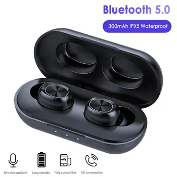 

B5 TWS Bluetooth 5.0 Wireless Earphone Touch Control Earbuds Waterproof 9D Stereo Earphones Sport Bluetooth Headset Charging Box