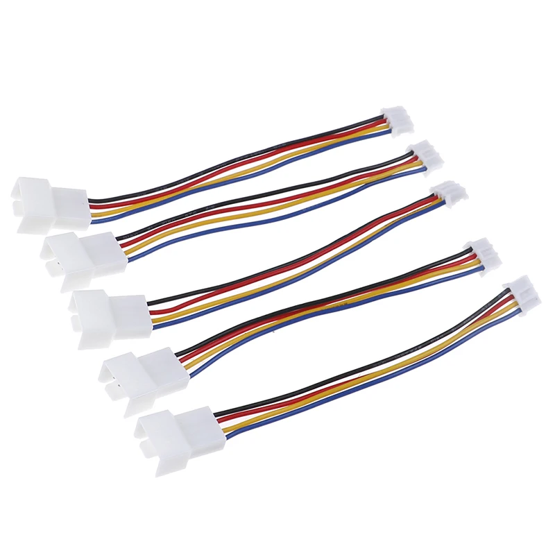 2 шт./компл. универсальный маленький PH2.0 4-контактный на вентилятор PWM 4 иглы