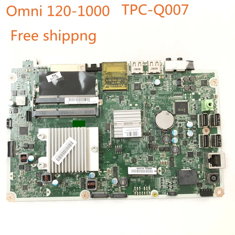 646907-001 For HP Omni 120-1000 TPC-Q007 AIO Motherboard DA0WJ7MB6E0 Mainboard 100%tested fully work latest motherboard for pc