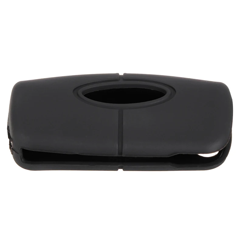 For Ford Fiesta Focus Mondeo Falcon C-Max Eco Sport 1pc Durable Silicone Key Case Cover Dedicated Car Key Protector Mayitr