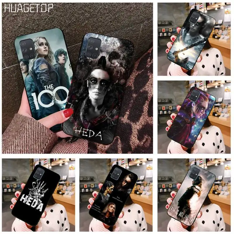 HUAGETOP 100 чёрный чехол для телефона Clarke Lexa корпус Samsung Galaxy A21S A01 A11 A31 A81 A10 A20 A30 A40 A50 A70 A80