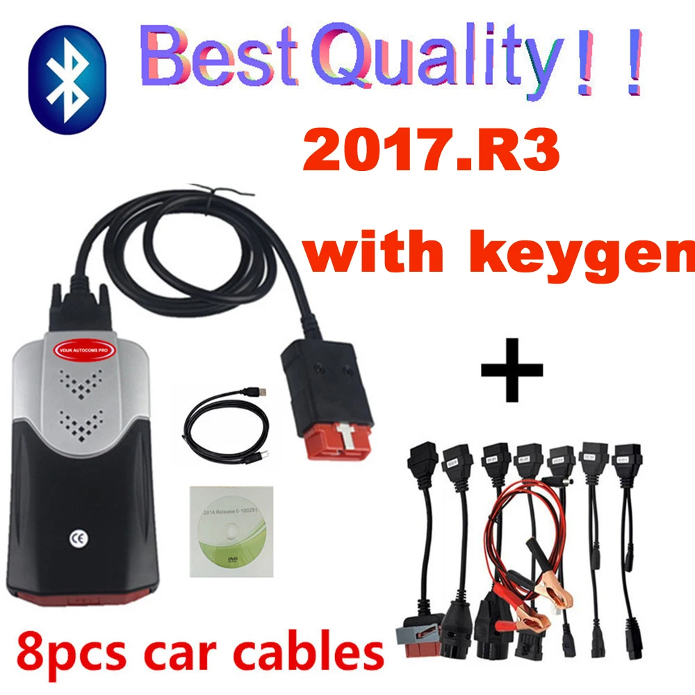 Новинка 2017.R3/2016.R0 Keygen новый vci vd tcs для delicht obd2 сканер автомобилей и грузовиков