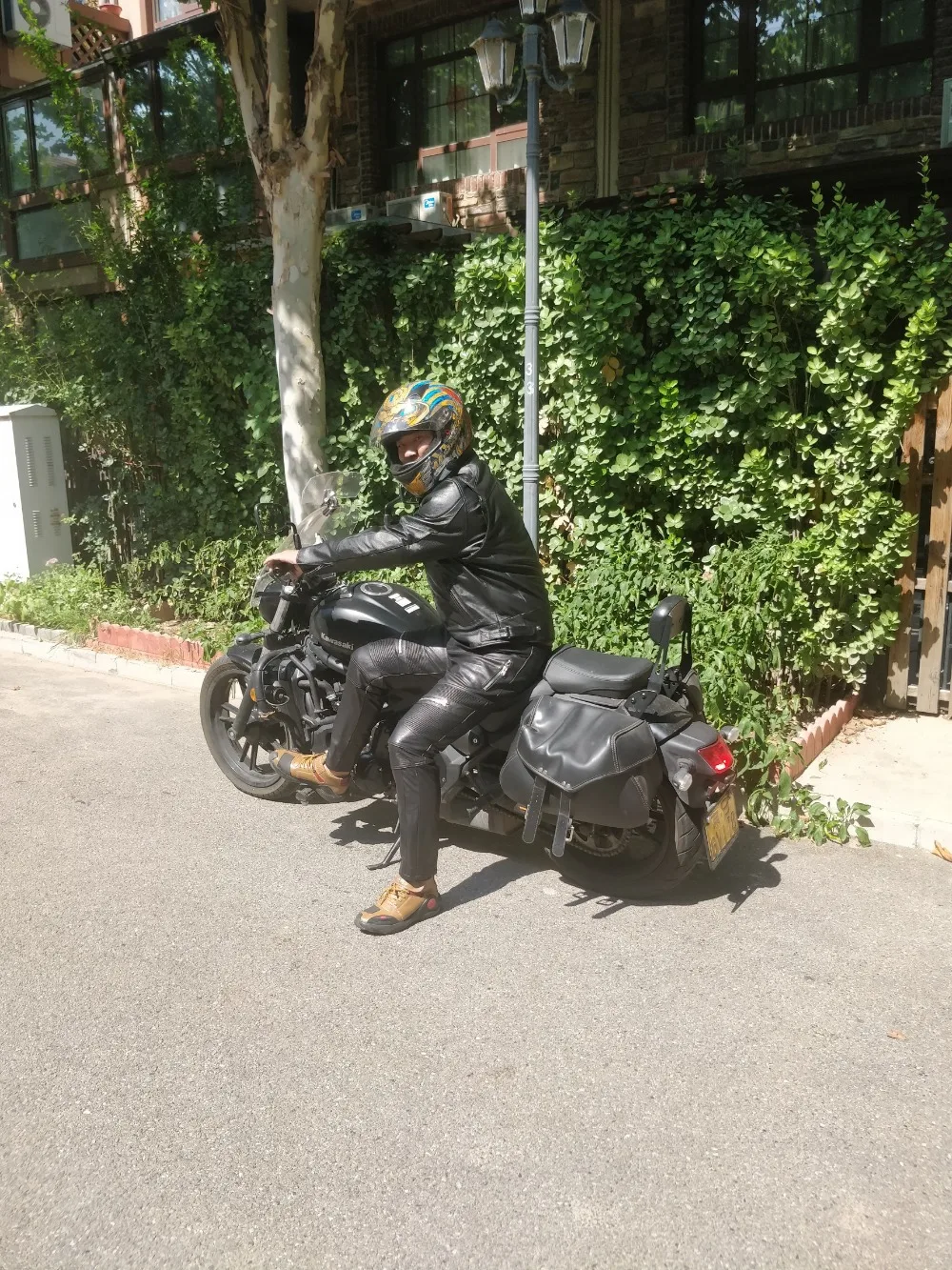 Genuine Lambskin Leather pants a1