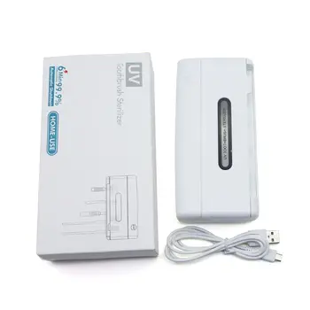 

X12 Smart Home Wall-mounted UV Toothbrush Sterilizer Holder Portable Ultraviolet Disinfection Box USB Charging Cleaner