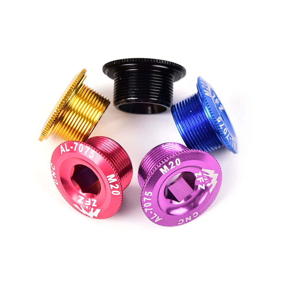 

Crank Cover Screw Cap Crank Aluminum Road Bike Fitting 5 Colors Suitable For Most Of Bicycles And Easy To Install