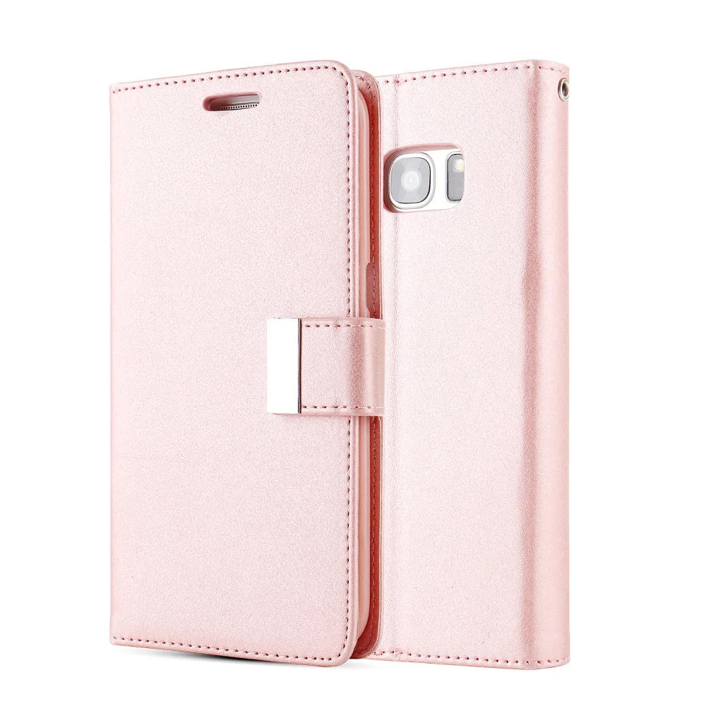 

L-FADNUT Wallet Phone Case For Samsung Galaxy S10 S10E S9 S8 Plus Flip Stand Leather Case For Samsung S7 S6 Edge S5 Neo Fundas