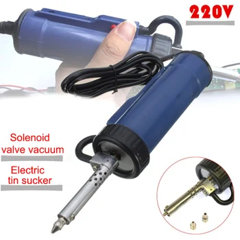 

Electric Suction Tin Vacuum Desoldering Pump Solder Sucker Iron Gun Machine Tin Suction Soldering Welding Tools
