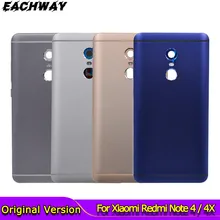 Funda trasera de batería para Xiaomi Redmi Note 4/4X, carcasa trasera para Xiaomi Redmi Note 4X, versión Global, botones de Volumen 4 X