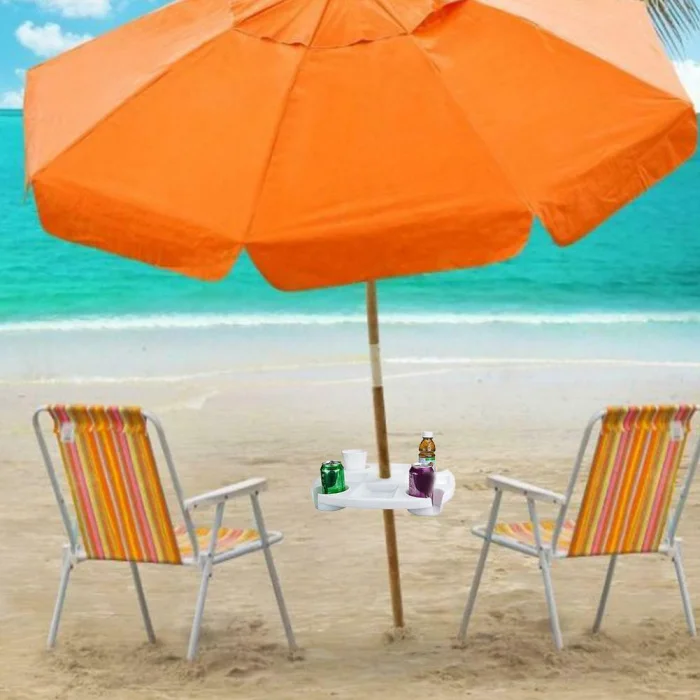 Пляжный зонт стол лоток с подстаканниками закуски чашки для плавательный бассейн для сада DC120