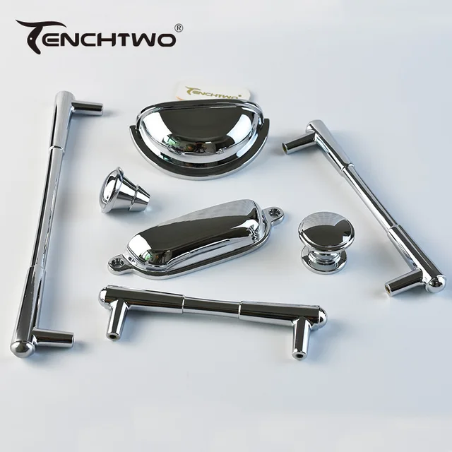 Manijas Modernas Para Muebles - Tiradores De Gabinete Y Cajón En Aleación De Zinc Con Acabado Níquel Cepillado