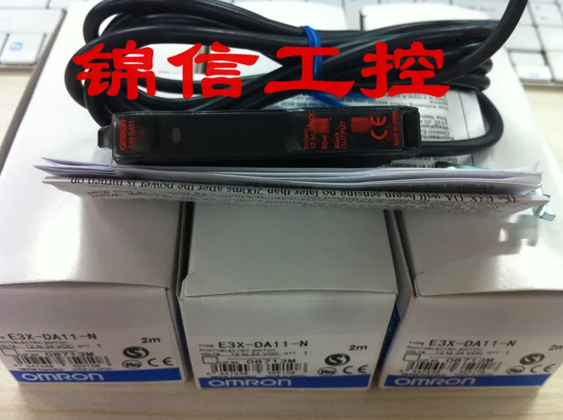 

Brand new original authentic Omron E3X-DA11-N digital display fiber amplifier warranty 1 year