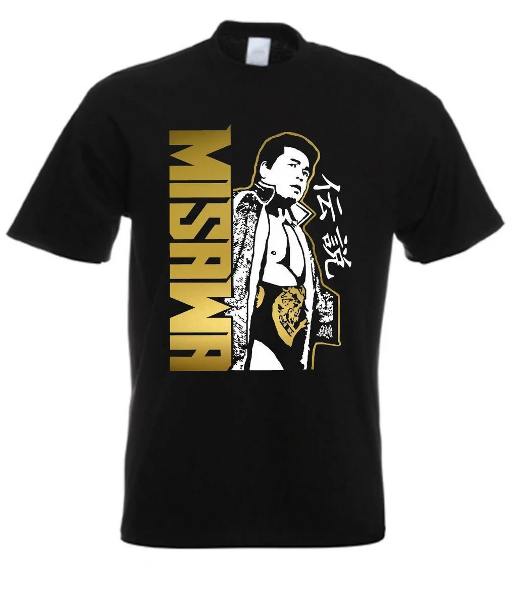 Mitsuharu Misawa японская Легенда борьбы Футболка Harajuku забавная футболка| |