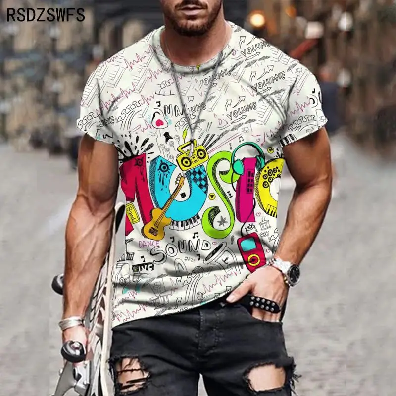 

Футболка мужская с круглым вырезом, полосатая рубашка с коротким рукавом, уличная одежда, топ с принтом для отдыха, лето