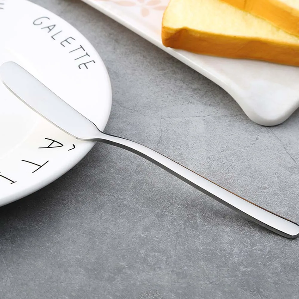 Jam Spreader For Cheese Dessert Scraper Tabeware Breakfast Tool Butter Knife Kitchen Accessory Stainless Steel Thick Handle