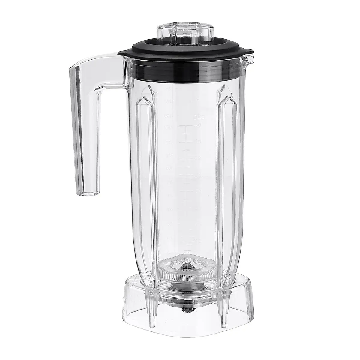 1.5L молочная пена смузи чайная чашка нижние блендеры контейнер с зубчатыми смузи крышка лезвия для хозяйственные блендеры запасные части