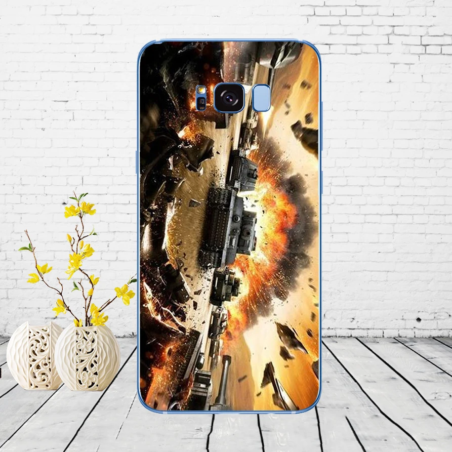 11 91DD world of tanks Мягкий силиконовый чехол для Samsung Galaxy S6 S7 edge S8 S9 S10 plus A70 A50 чехол - Цвет: 11