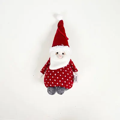 Рождественское украшение игрушка Санта-Клаус для елки игрушки-украшения Новогодние куклы год Декор подарки для дома - Цвет: 3
