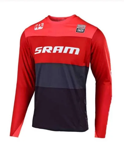 Горные Джерси эндуро Mx крест Мотокросс FIT SRAM Джерси Байк мото Джерси BMX DH Джерси
