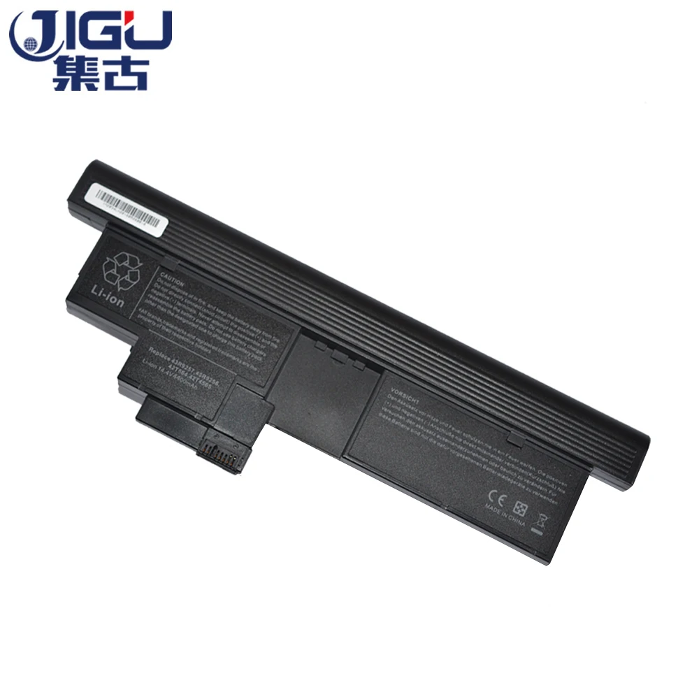 Аккумулятор JIGU 5200 мАч для ноутбука Lenovo 43R9257 43R9256 42T4564 FRU 42T4657 42T4658 ASM 42T4565 X200t|laptop battery