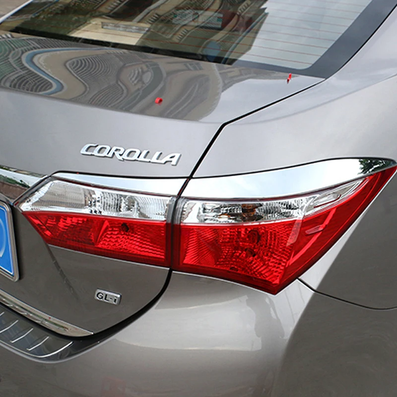 Для Toyota Corolla- автомобильный Стайлинг задний светильник накладка рамка наклейка внешние аксессуары