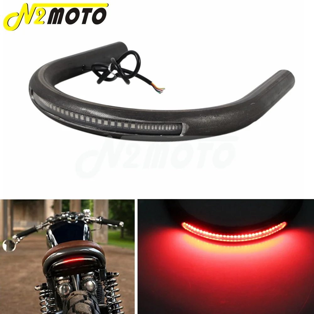 Faro LED Vintage De 7 Pulgadas Para Motocicleta, Cubo De Montaje Para