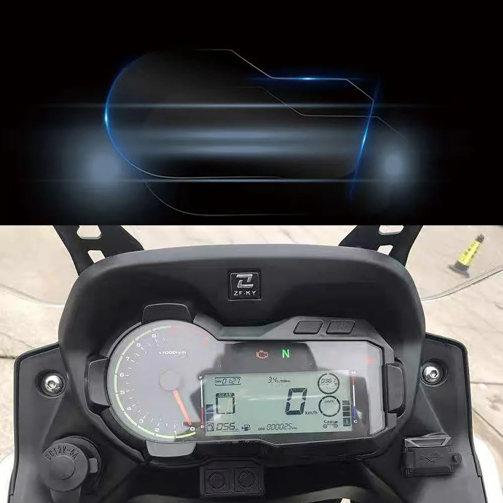 Motorscyle Instrument Film Modified Rear-view Mirror Rainproof High Definition Protective For Colove KY400X/500X KY500 | Автомобили и