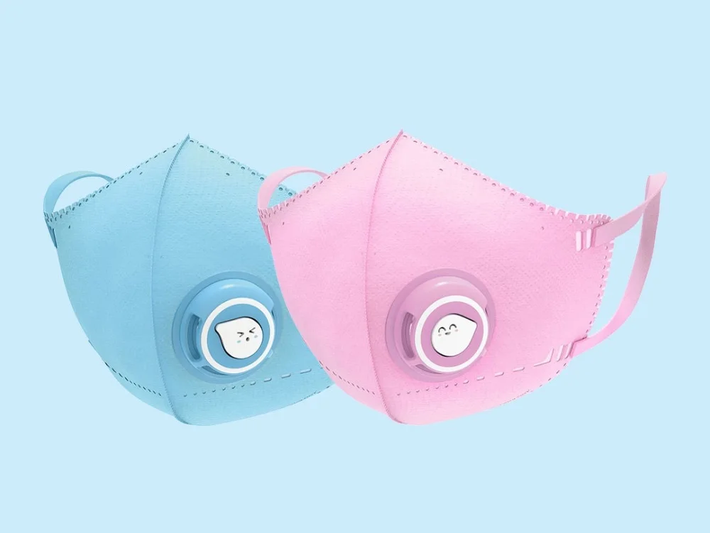 Xiaomi Airpop детская противотуманная маска для кожи мягкая и комфортная Пылезащитная Анти-туман и anti-pm2.5 эффективная защита
