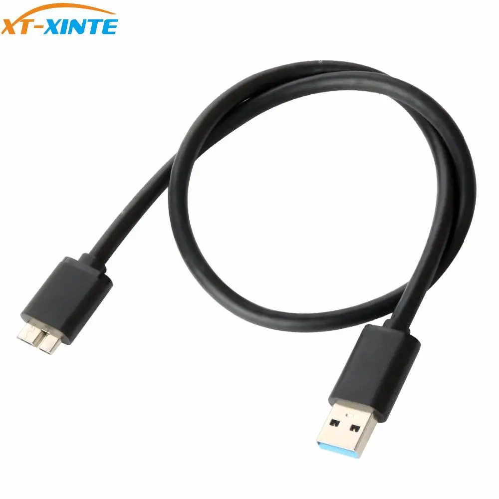 Кабель USB 3 0 type A Micro B кабель для синхронизации данных провод быстрой зарядки 50 см