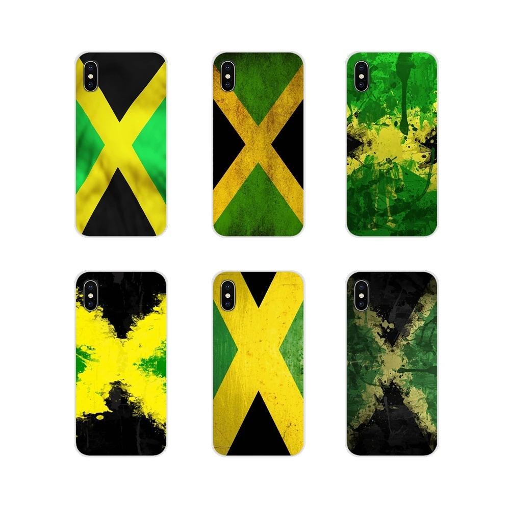 Jamaica National Flag Transparent Soft Skin Case For Huawei G7 G8 P7 P8 P9 P10 P20 P30 Lite Mini Pro P Smart Plus 2017 2018 2019 | Мобильные