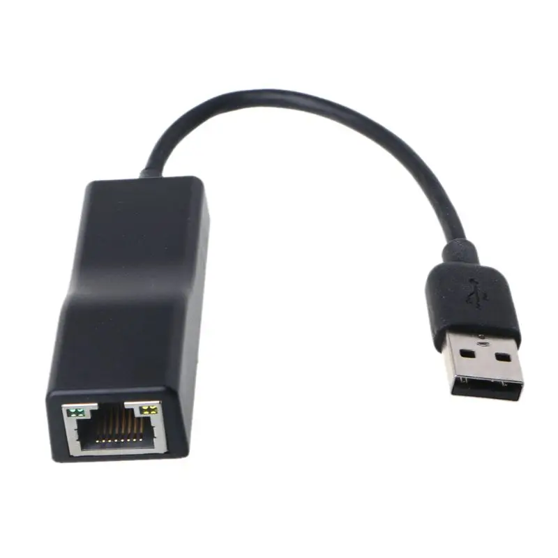 

USB Ethernet Adapter USB 2.0 Net-work Card to RJ45 Lan for Win7/Win8/Win10 X6HA