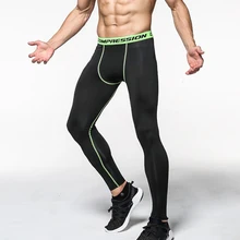 Спортивные компрессионные штаны для фитнеса, мужские беговые колготки, тренировочные штаны, эластичные спортивные легинсы, обтягивающие мужские спортивные штаны