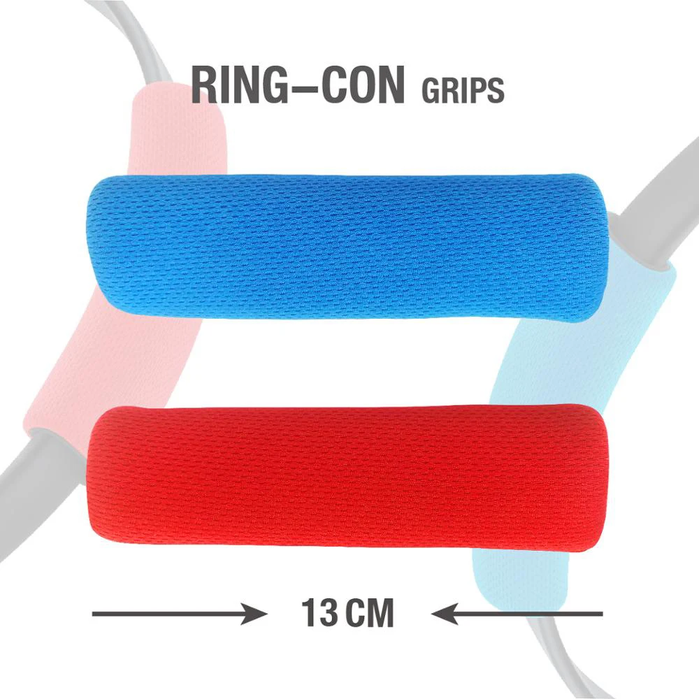 Elastic 56cm Leg Fixing Strap Sport Band Mais Non-slip Ring-con Grips para Nintend Switch Joy Ring Fit Jogo de Aventura Novo Ajustável - Image 2