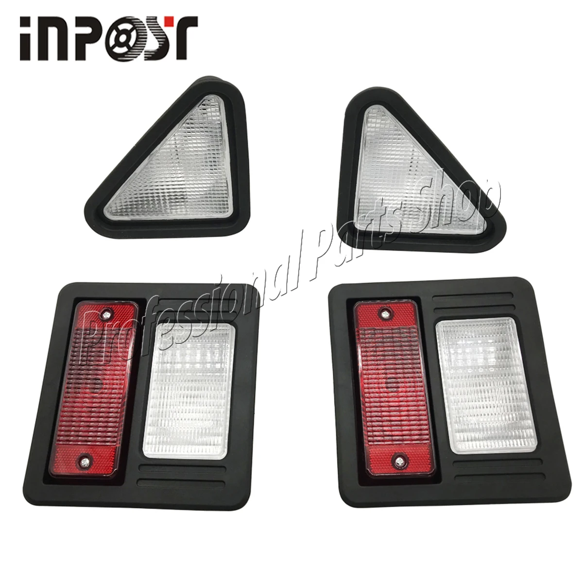 

Комплект передних и задних фонарей подходит для Bobcat S100, S130, S150, S160, S175, S185, S205, S220, S250, S300