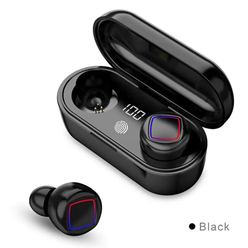 Wireless Bluetooth 5 0 Earphones Stereo 3D Fingerprint Touch Separate Fuselage Design 400Mah Headset for Xiaomi HMB 11 TWS