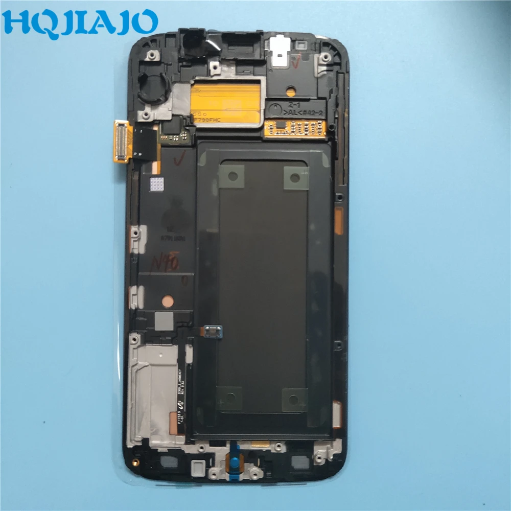ЖК-дисплей для samsung S6 edge G925, сенсорный экран, дигитайзер для samsung Galaxy S6 edge G925 G925F G925A с рамкой