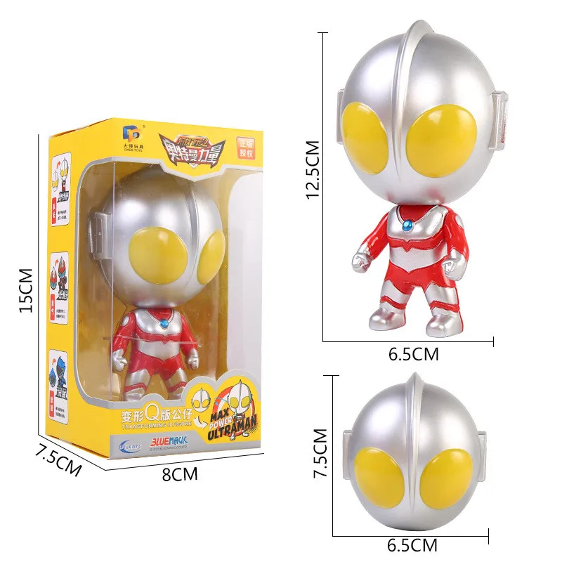 Список Ultraman активные игрушки модель серии Q куклы игрушки Мэгги летающий дракон 2 деформированные яйцо подарок детские игрушки - Цвет: UT02