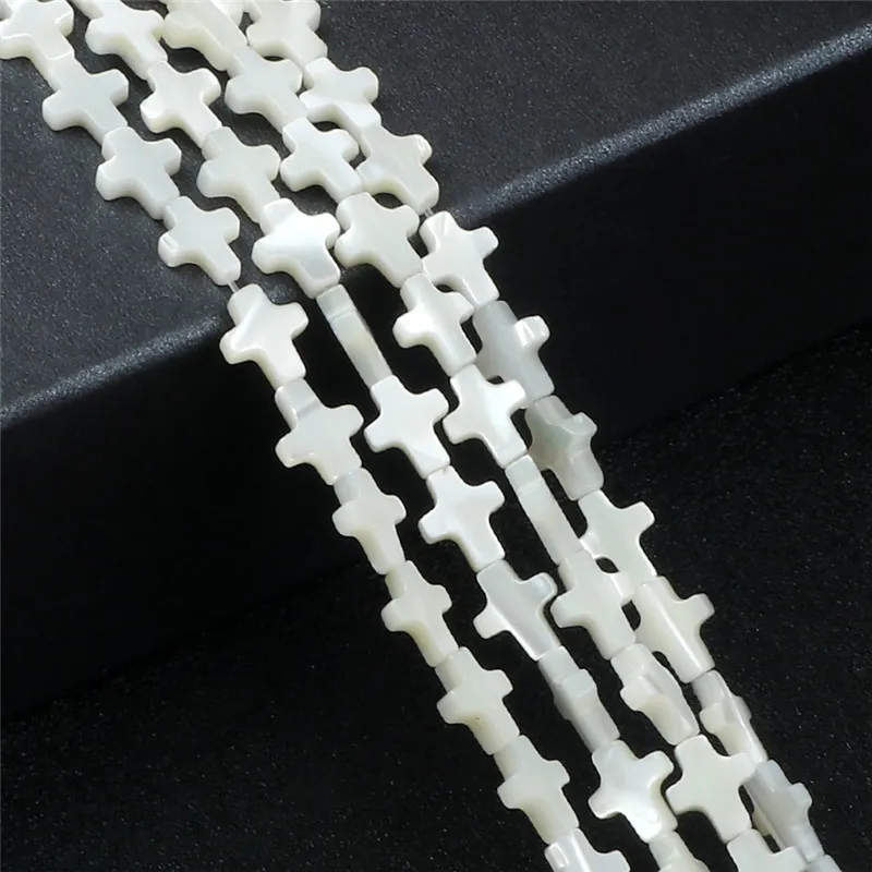 Classial Cross Horseshoe Snail Jewelry Natural Freshwater Shell Mother Of Pearl Loose Beads For DIY Making Bracelets Necklace | Украшения и