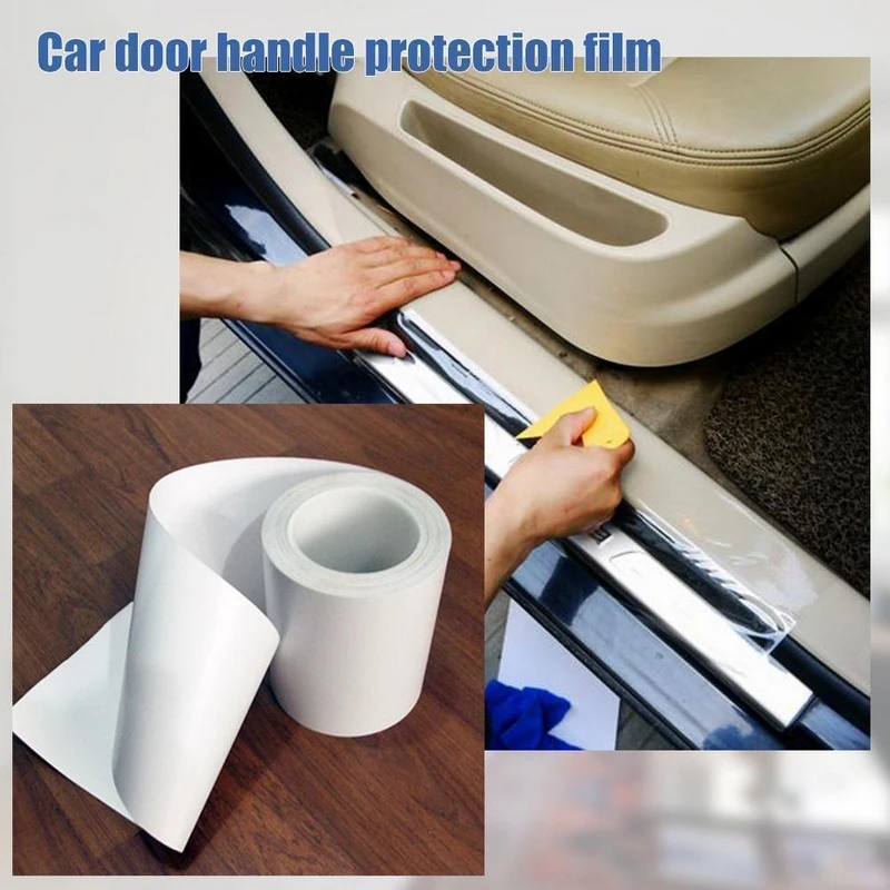 15 20CMx5M thickness 0.2mm Rhino Skin car Sticker Car Bumper Hood Paint Protection Film Vinyl Clear Transparence film car styling