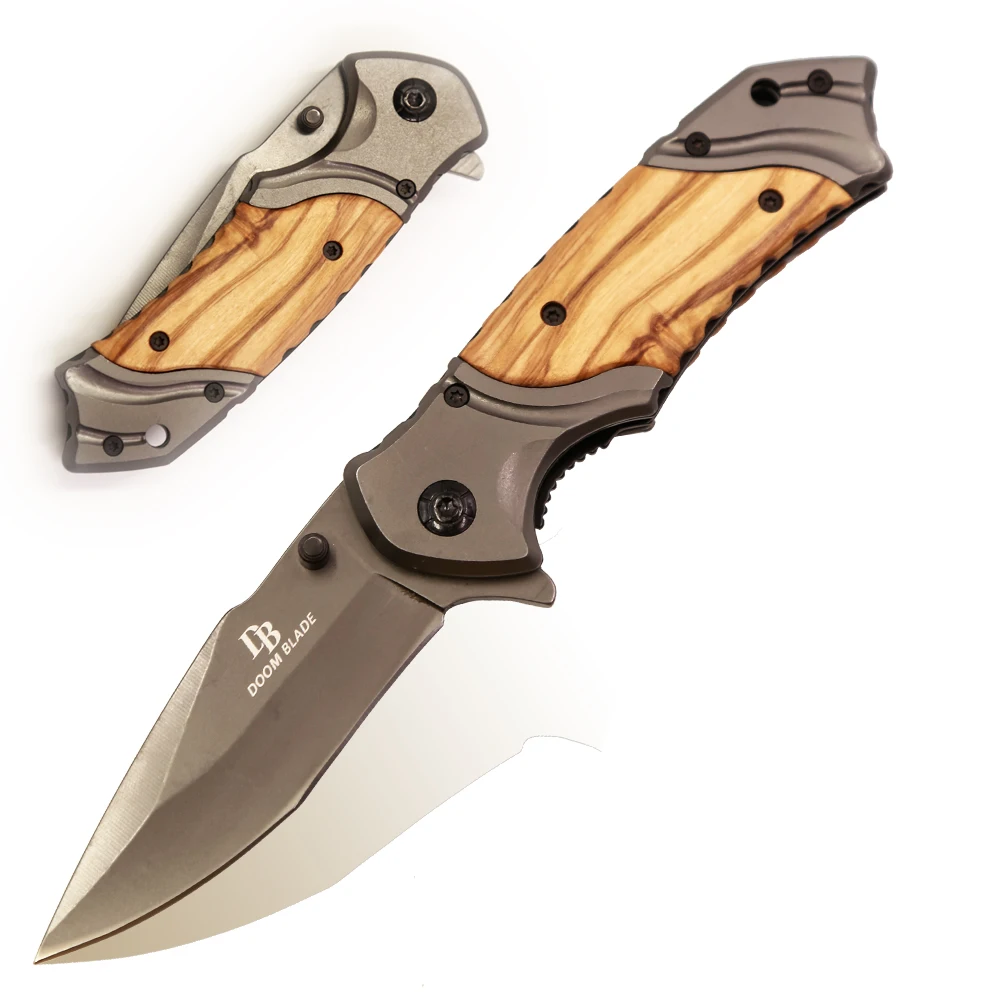 Складной нож карманный резец 57HRC высокой твердости для кемпинга скалолазания