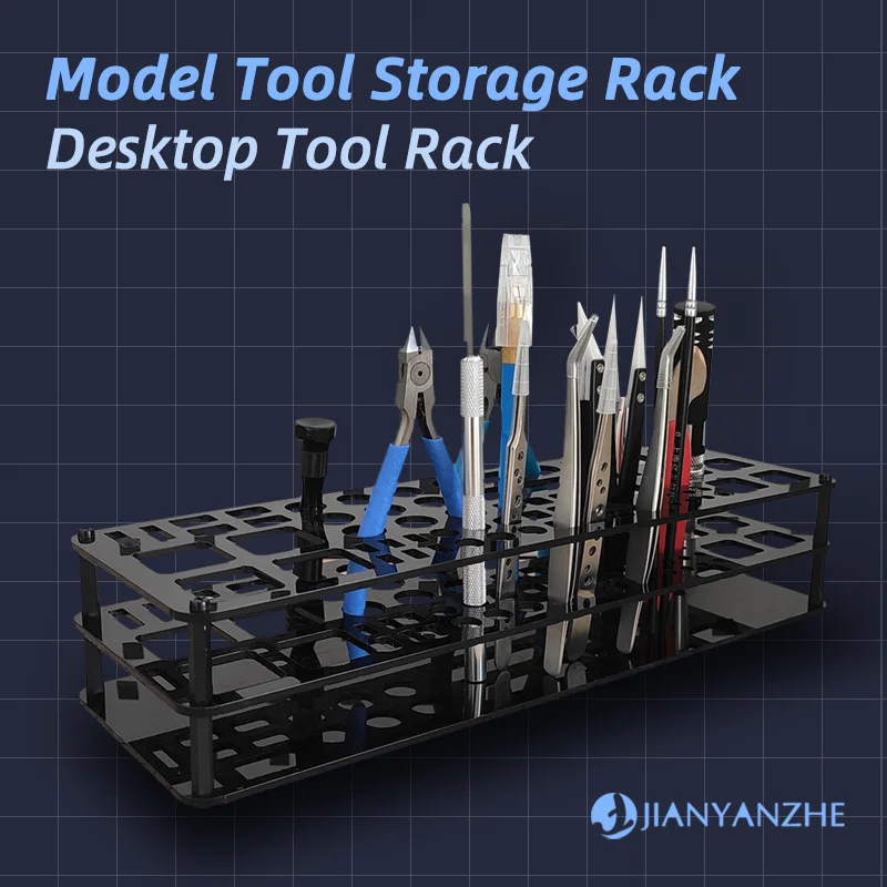Plastic Parts Shelf Placing Rack Plastic Tool Storage Suitable for Gundam DIY Model Making Accessories of Model